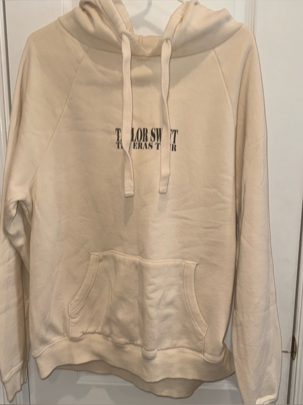 Taylor swift the eras tour cream hoodie size M